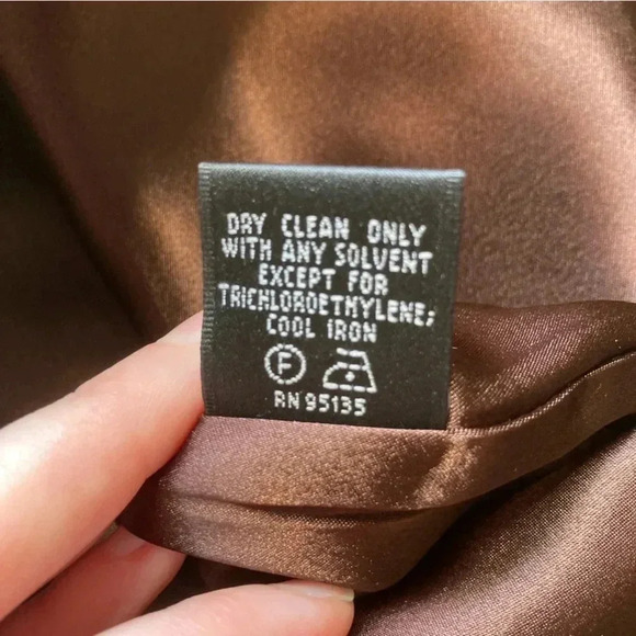 Lafayette 148 New York gold metallic snakeskin skirt wool and silk size 10 - Picture 8 of 11